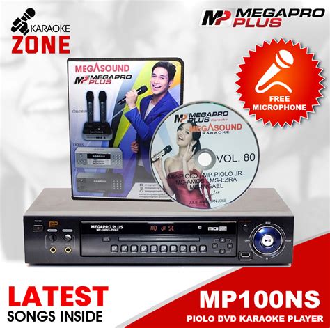 Megapro Plus MP 100NS / Karaoke Player Songbook and Vol. 80 .